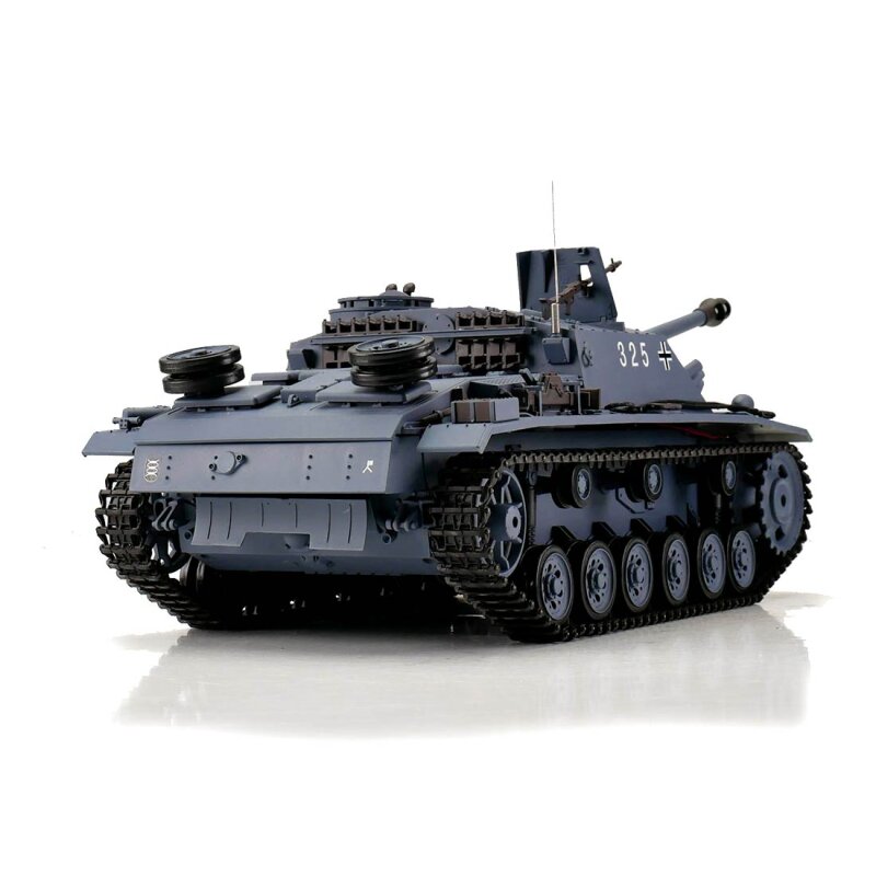 RC Model Tank G grey BB+IR (metal tracks) PRO upgraded version