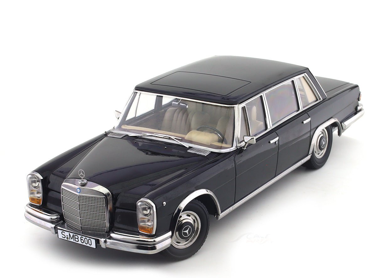 1963 Mercedes-Benz 600 SWB W100 black 1:18 KK Scale diecast scale model car collectible