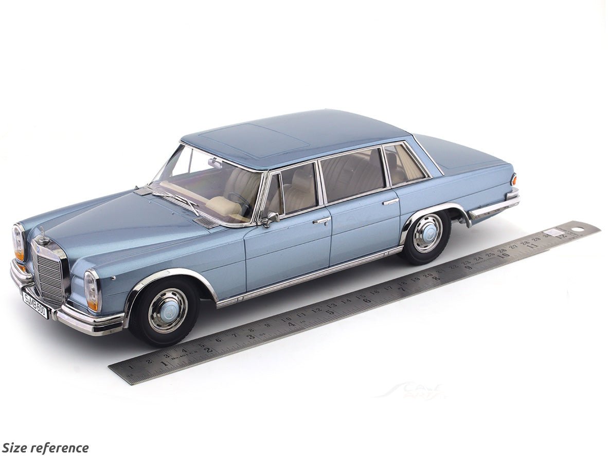 1963 Mercedes-Benz 600 SWB W100 blue 1:18 KK Scale diecast scale model car collectible