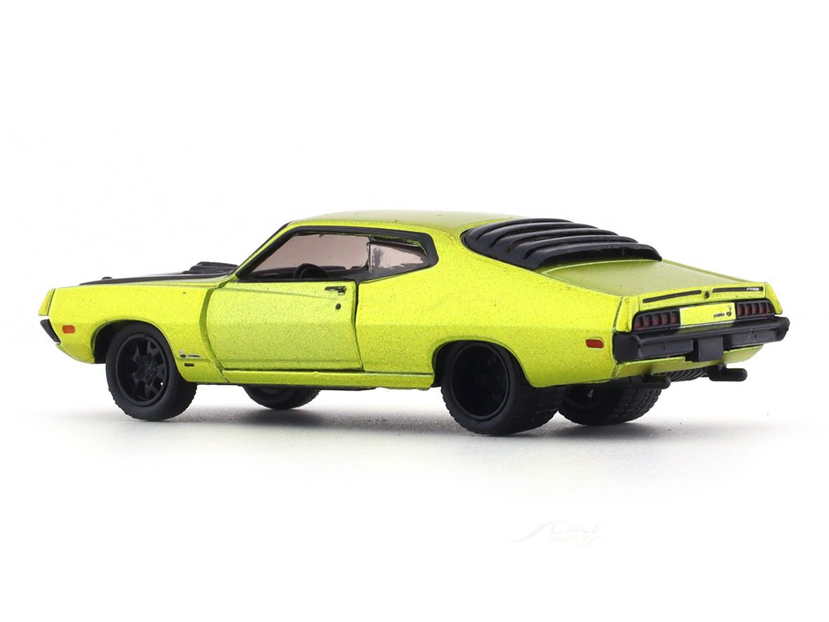1970 Ford Torino Cobra green 1:64 M2 Machines diecast scale model collectible