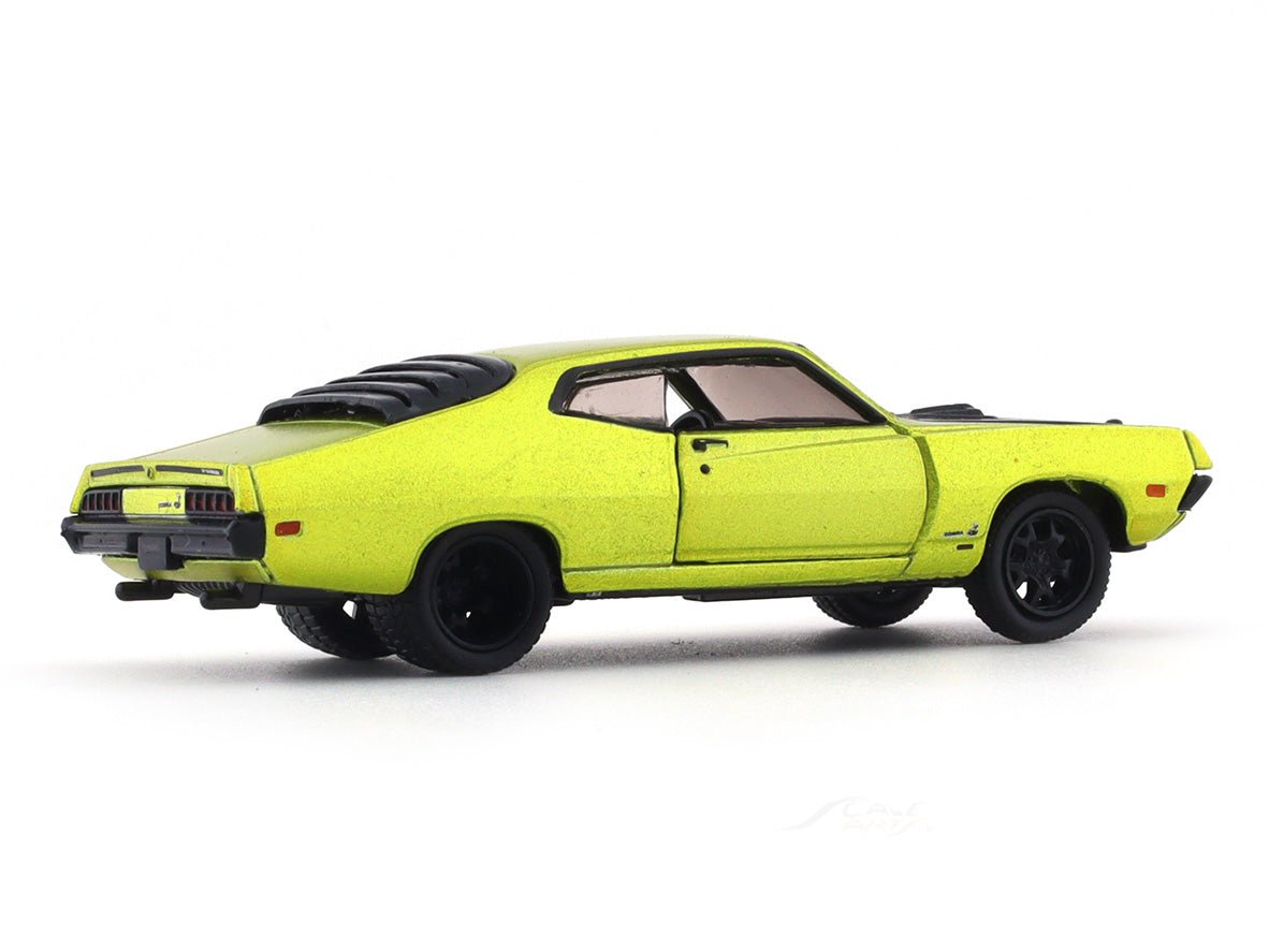 1970 Ford Torino Cobra green 1:64 M2 Machines diecast scale model collectible