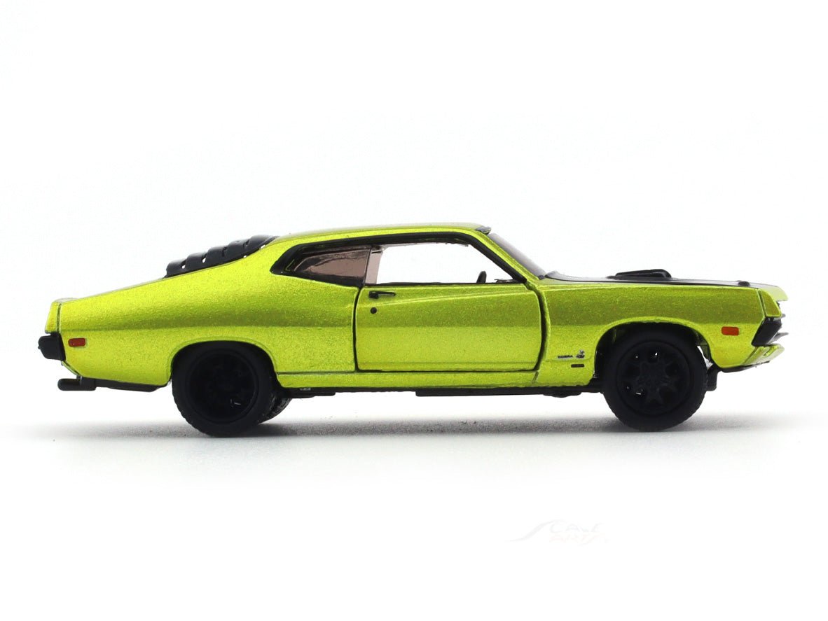1970 Ford Torino Cobra green 1:64 M2 Machines diecast scale model collectible