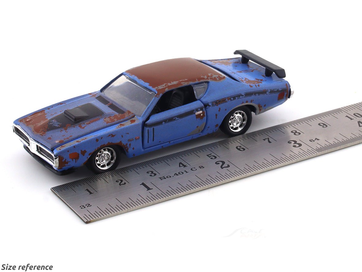 1971 Dodge Charger R/T Rust 1:64 M2 Machines diecast scale model collectible