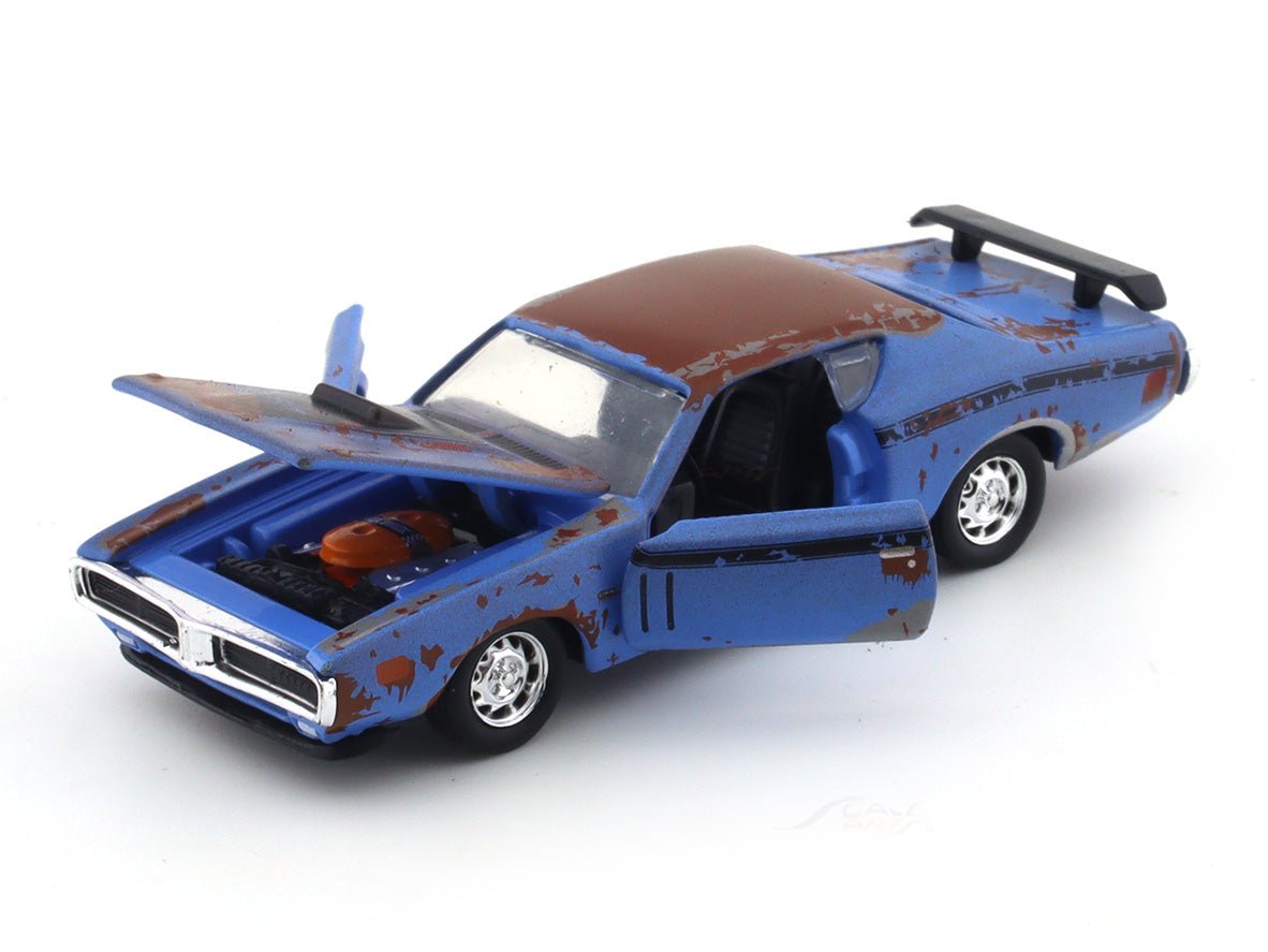 1971 Dodge Charger R/T Rust 1:64 M2 Machines diecast scale model collectible