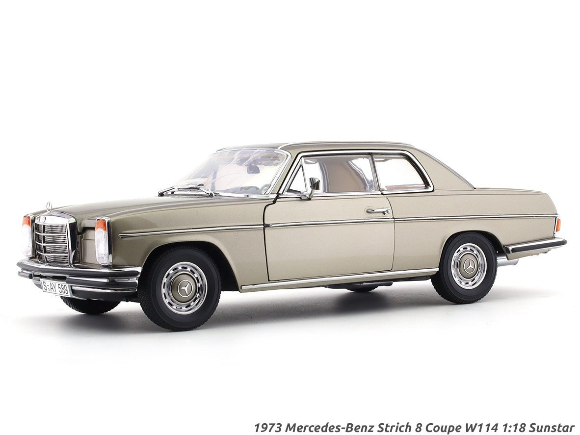1973 Mercedes-Benz Strich 8 Coupe W114 1:18 SunStar diecast scale model car collectible