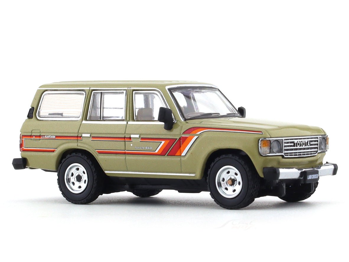 1984 Toyota Land Cruiser LC60 GX brown 1:64 Hobby Japan diecast scale model collectible