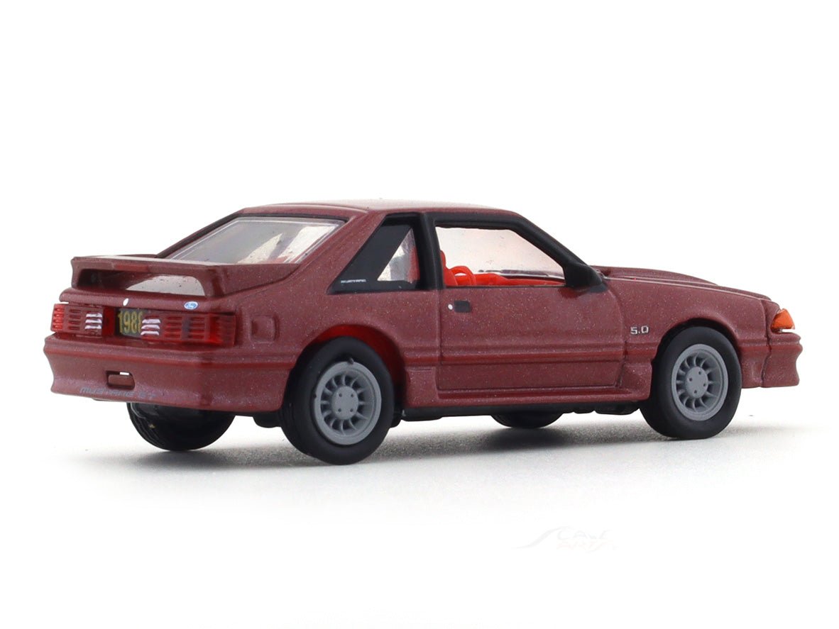 1988 Ford Mustang GT Cabernet 1:64 M2 Machines diecast scale model collectible