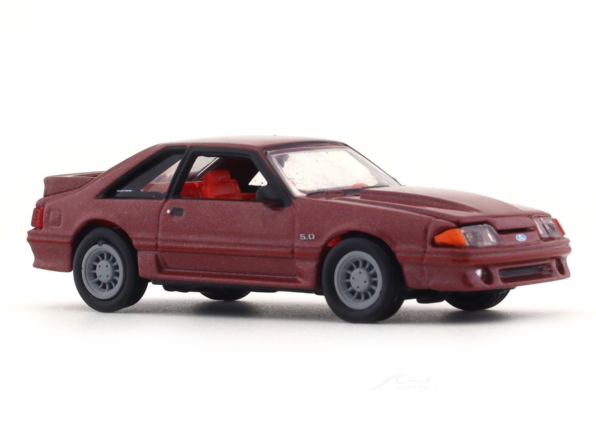 1988 Ford Mustang GT Cabernet 1:64 M2 Machines diecast scale model collectible