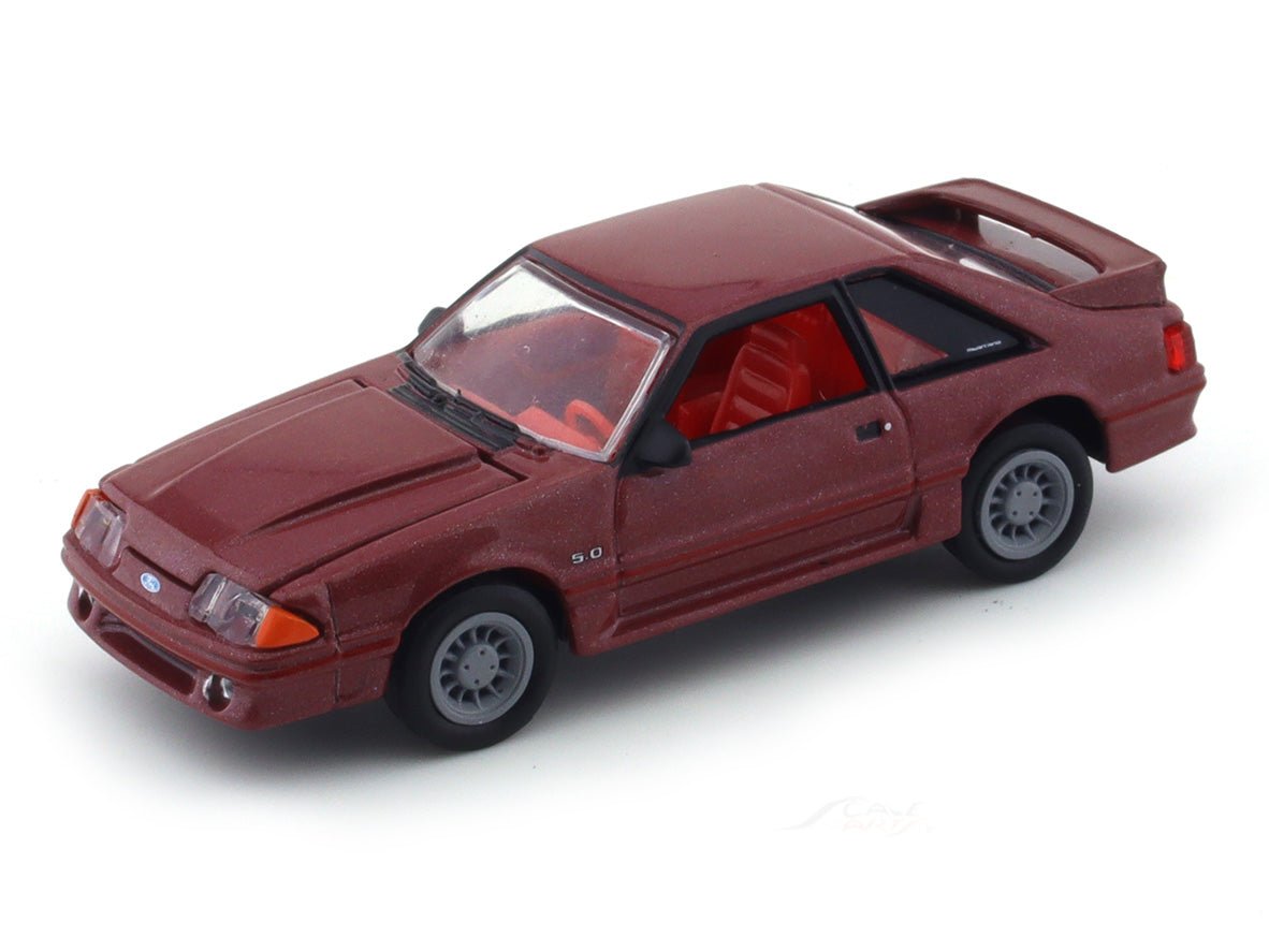 1988 Ford Mustang GT Cabernet 1:64 M2 Machines diecast scale model collectible