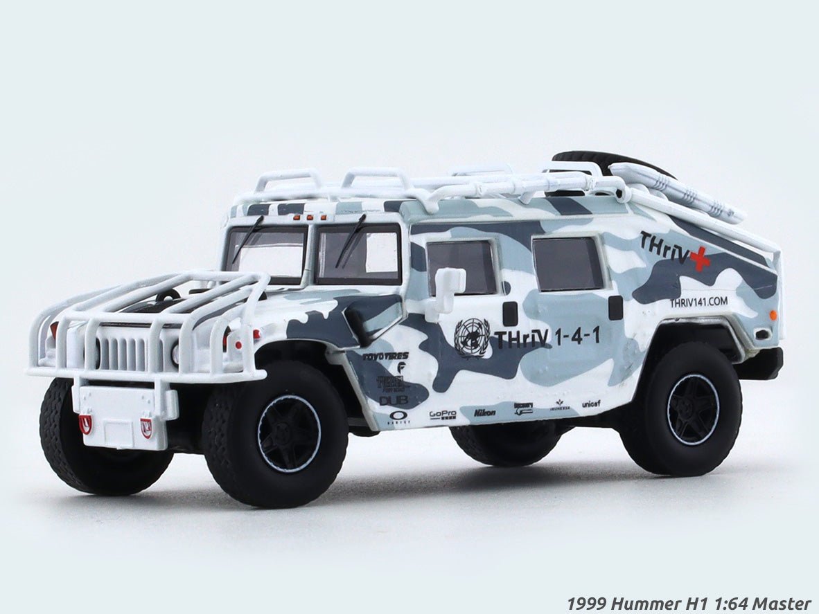 1999 Hummer H1 camouflage 1:64 Master diecast scale model collectible
