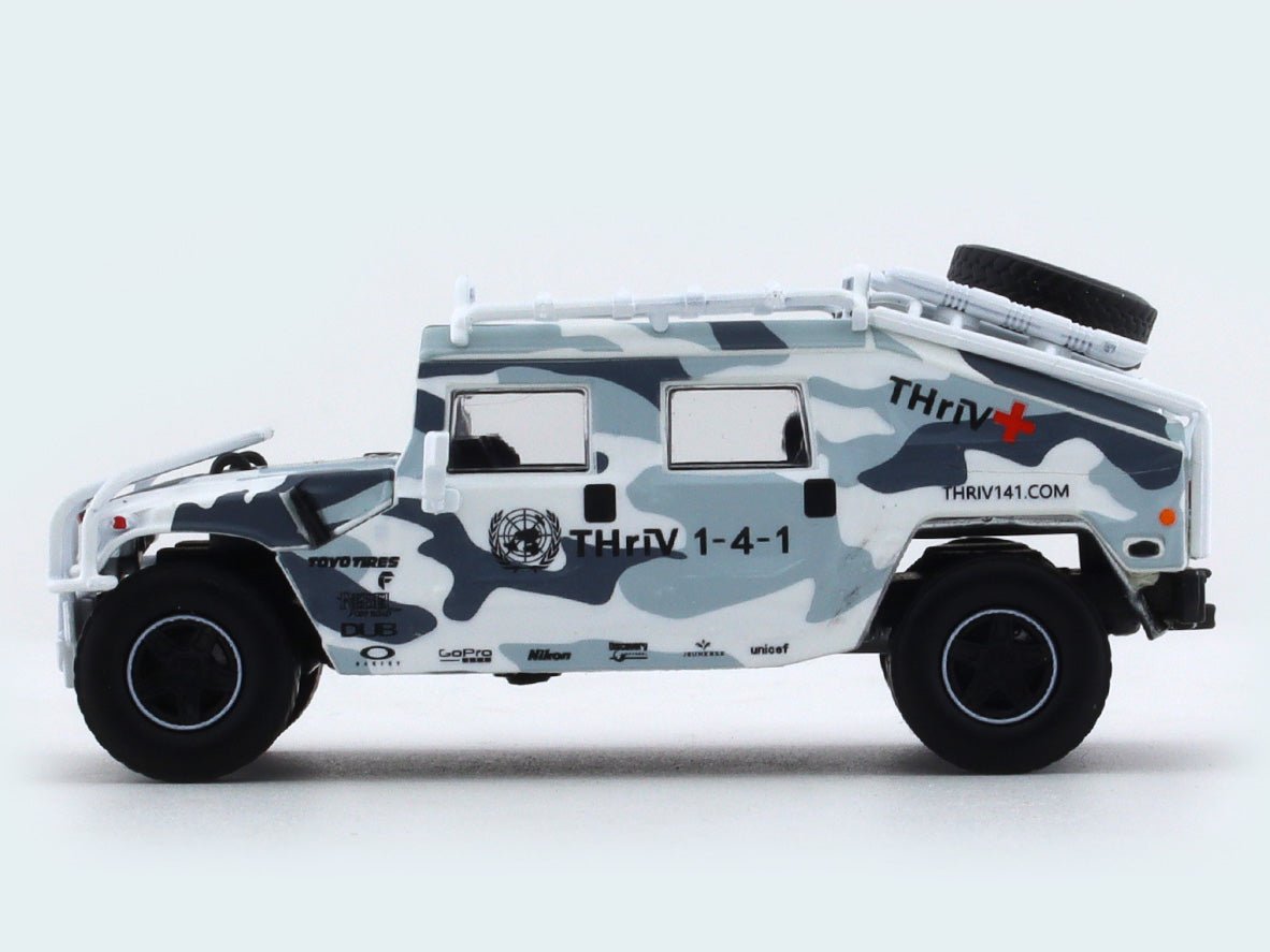 1999 Hummer H1 camouflage 1:64 Master diecast scale model collectible