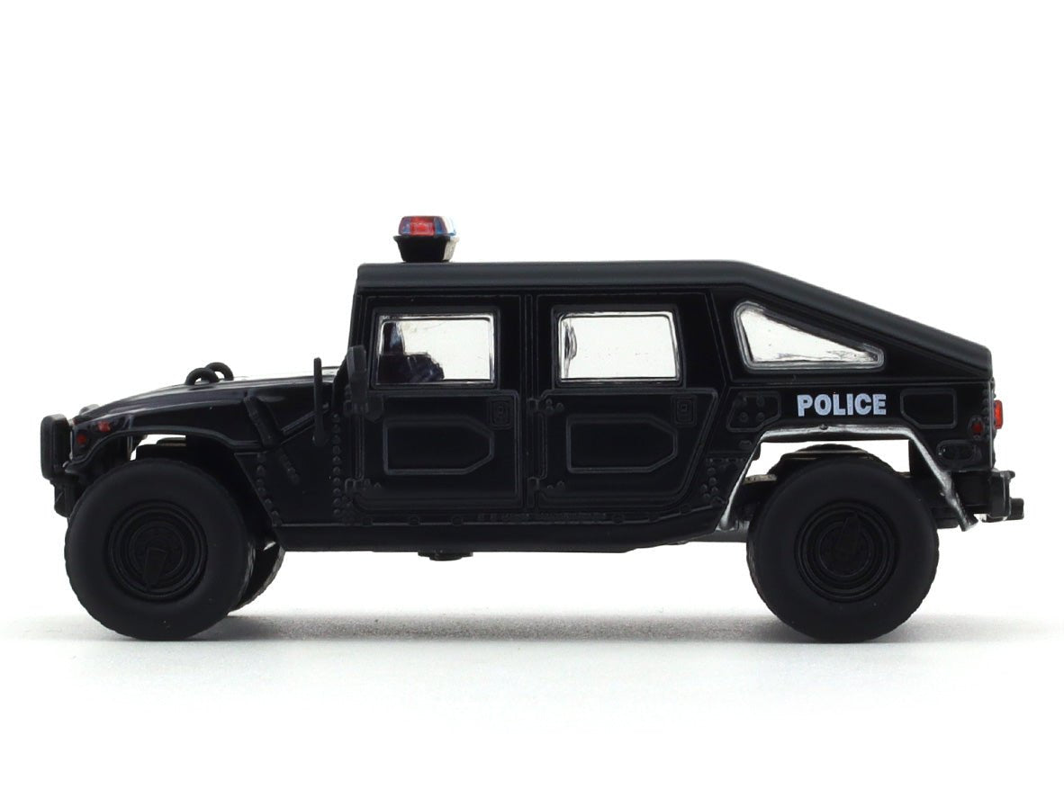 1999 Hummer H1 Police black 1:64 Master diecast scale model collectible