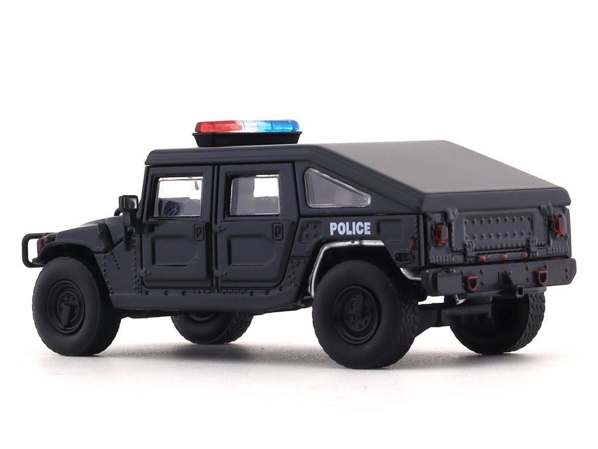 1999 Hummer H1 Police black 1:64 Master diecast scale model collectible