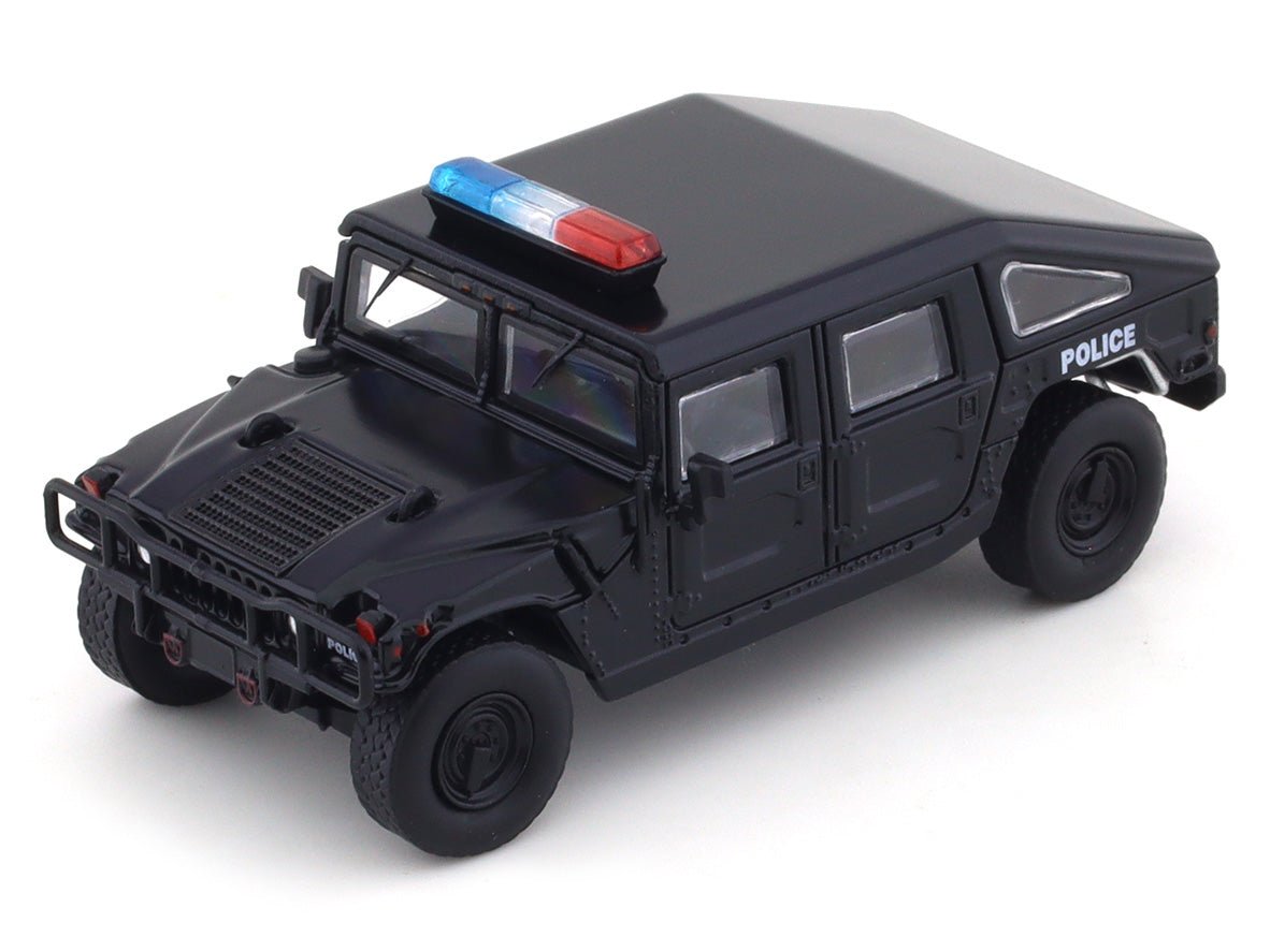 1999 Hummer H1 Police black 1:64 Master diecast scale model collectible