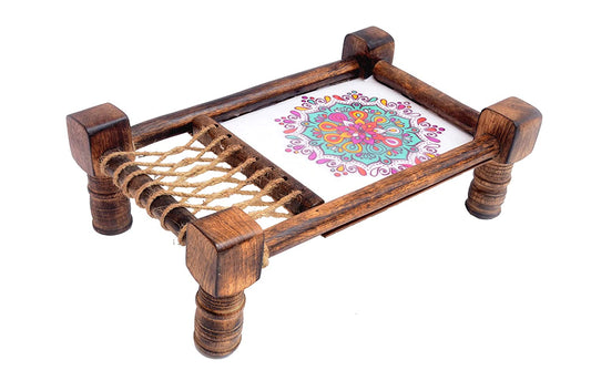 Handmade Multi Colored Serving Khat