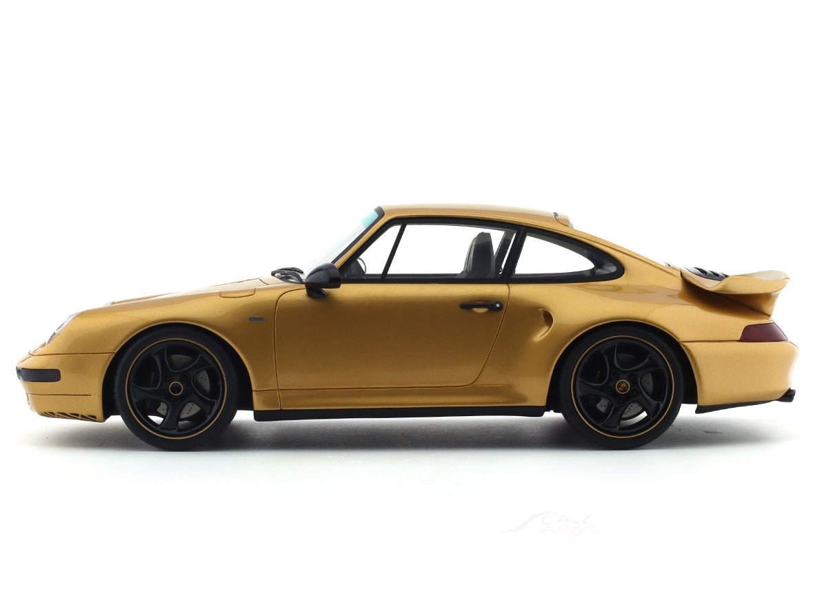 2018 Porsche 911 993 Turbo S gold 1:18 GT Spirit Scale Model collectible