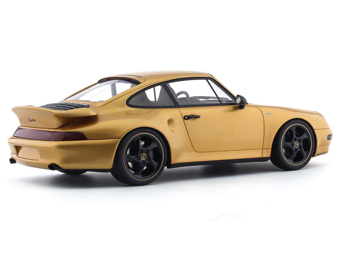2018 Porsche 911 993 Turbo S gold 1:18 GT Spirit Scale Model collectible