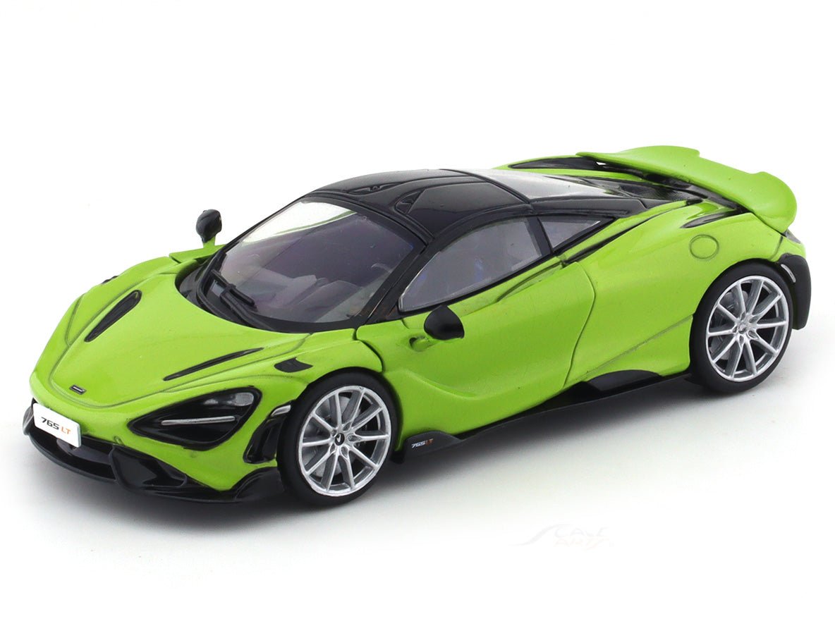 2020 McLaren 765LT V8-Biturbo green 1:43 Solido diecast Scale Model collectible