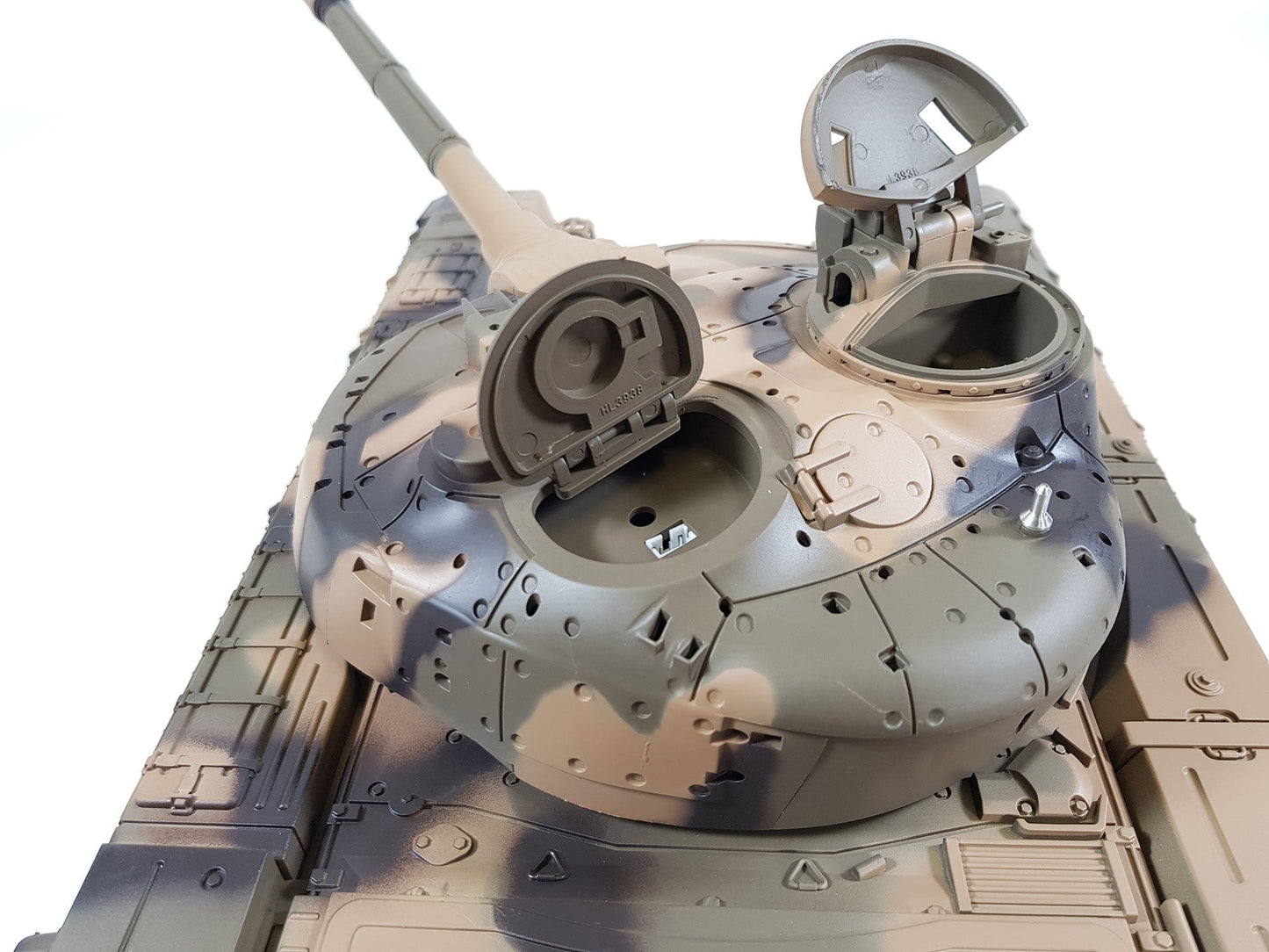 90 RC model Tank - Smoke, Sound, BB Firing, Infrared, Upgraded Metal Suspension Arms