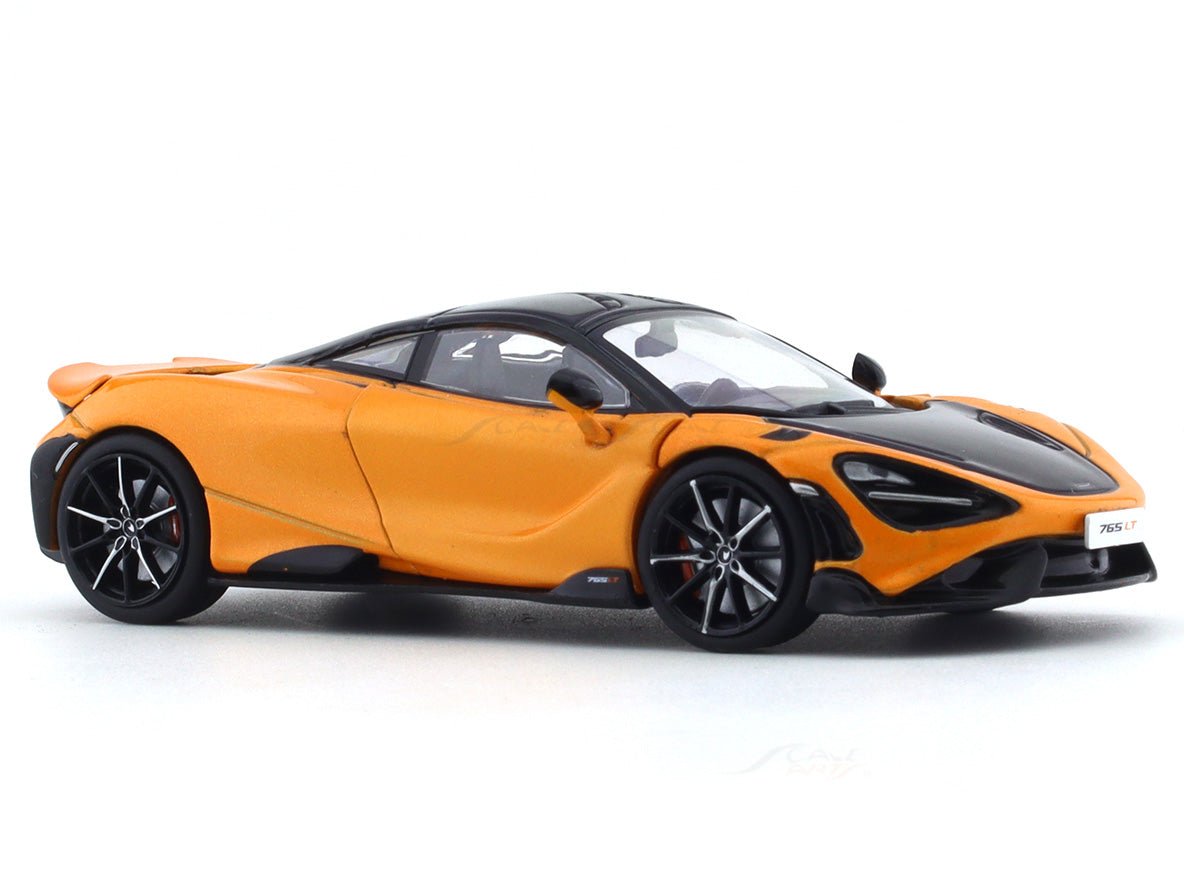 2020 McLaren 765LT V8-Biturbo orange 1:43 Solido diecast Scale Model collectible