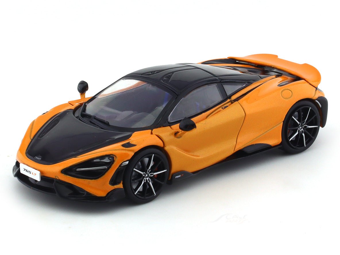 2020 McLaren 765LT V8-Biturbo orange 1:43 Solido diecast Scale Model collectible