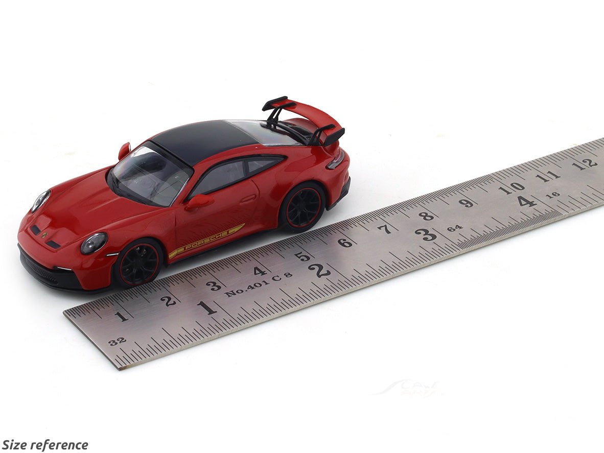 2021 Porsche 911 992 GT3 red 1:64 Minichamps diecast scale model collectible