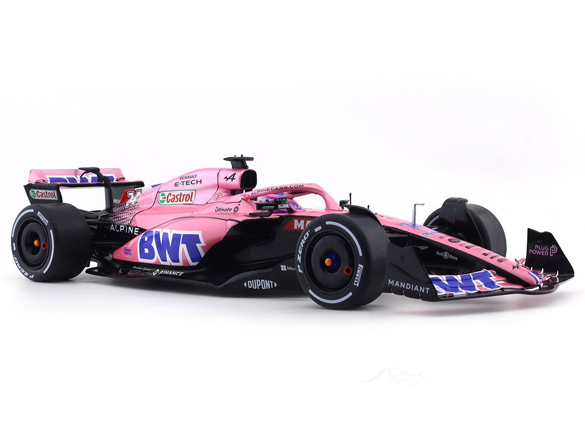 2022 Alpine A522 #14 Fernando Alonso 1:18 Solido diecast Scale Model collectible