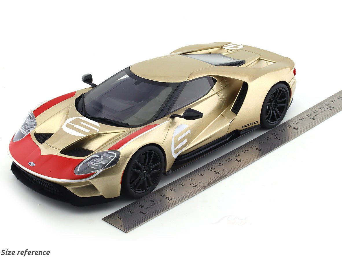 2022 Ford GT Holman Moody Heritage Edition 1:18 GT Spirit Scale Model collectible