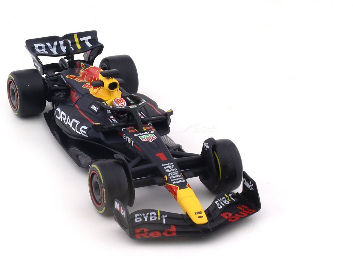 2023 Red Bull Racing RB19 #1 Max Verstappen 1:43 Bburago & coffee mug scale model car collectible