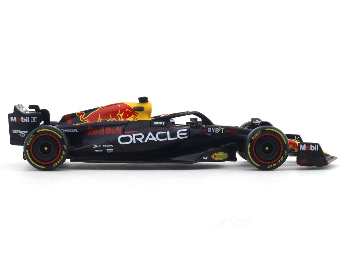 2023 Red Bull Racing RB19 #1 Max Verstappen 1:43 Bburago & coffee mug scale model car collectible