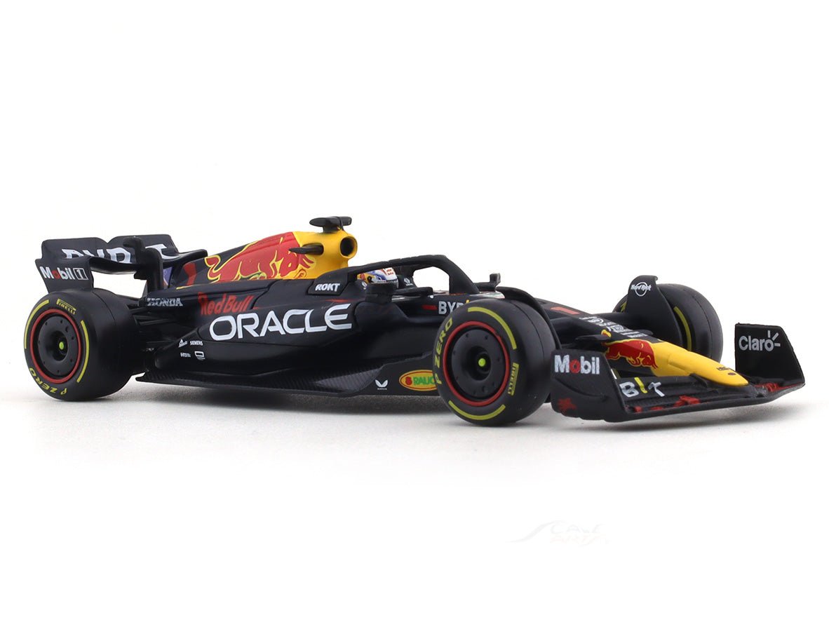 2023 Red Bull Racing RB19 #1 Max Verstappen 1:43 Bburago & coffee mug scale model car collectible