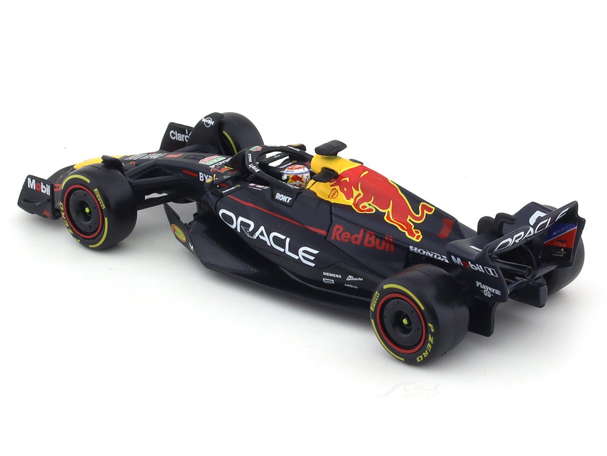 2023 Red Bull Racing RB19 #1 Max Verstappen 1:43 Bburago & coffee mug scale model car collectible