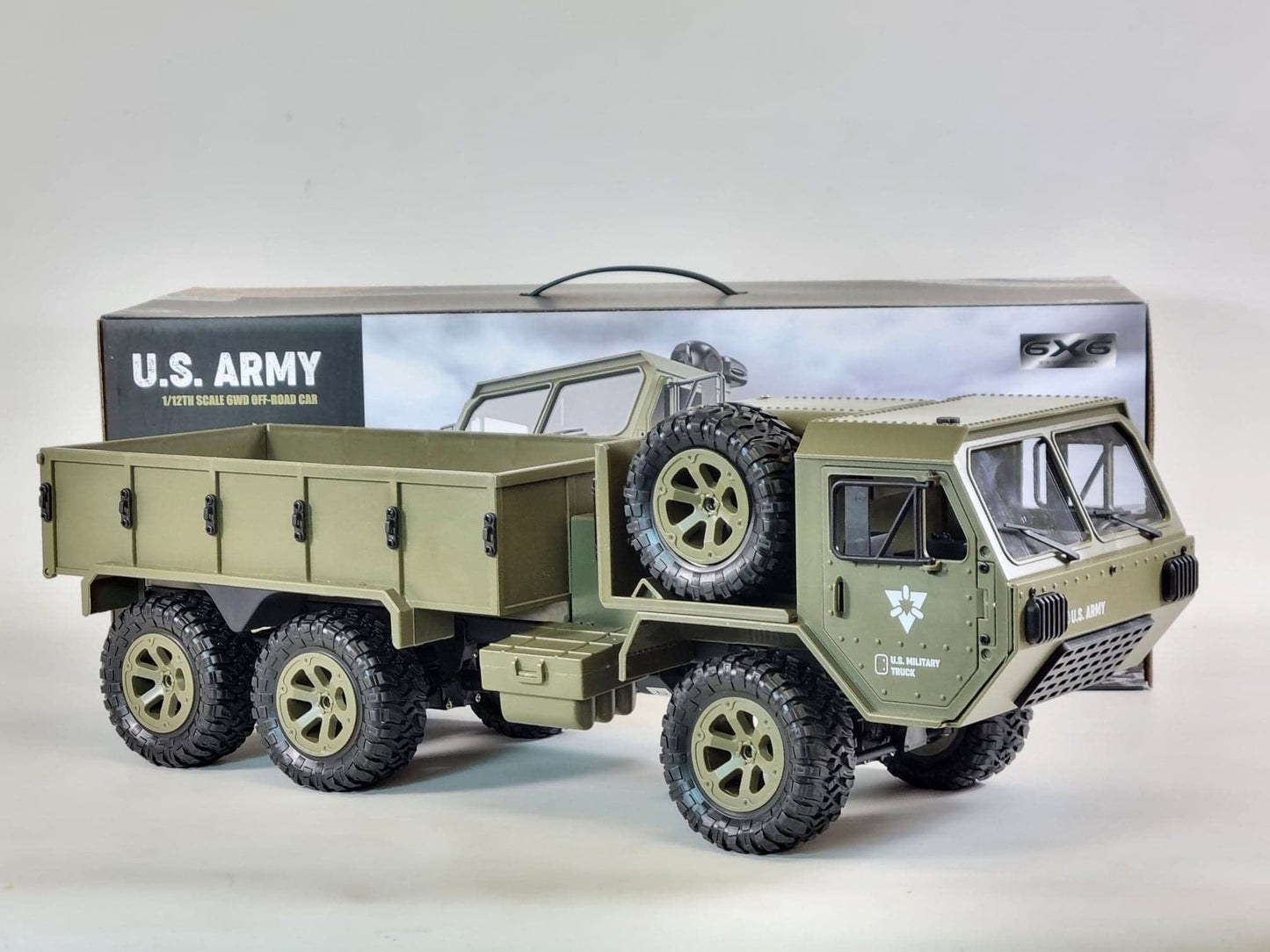 RC Military Truck Willys Jeep 6WD Off Road