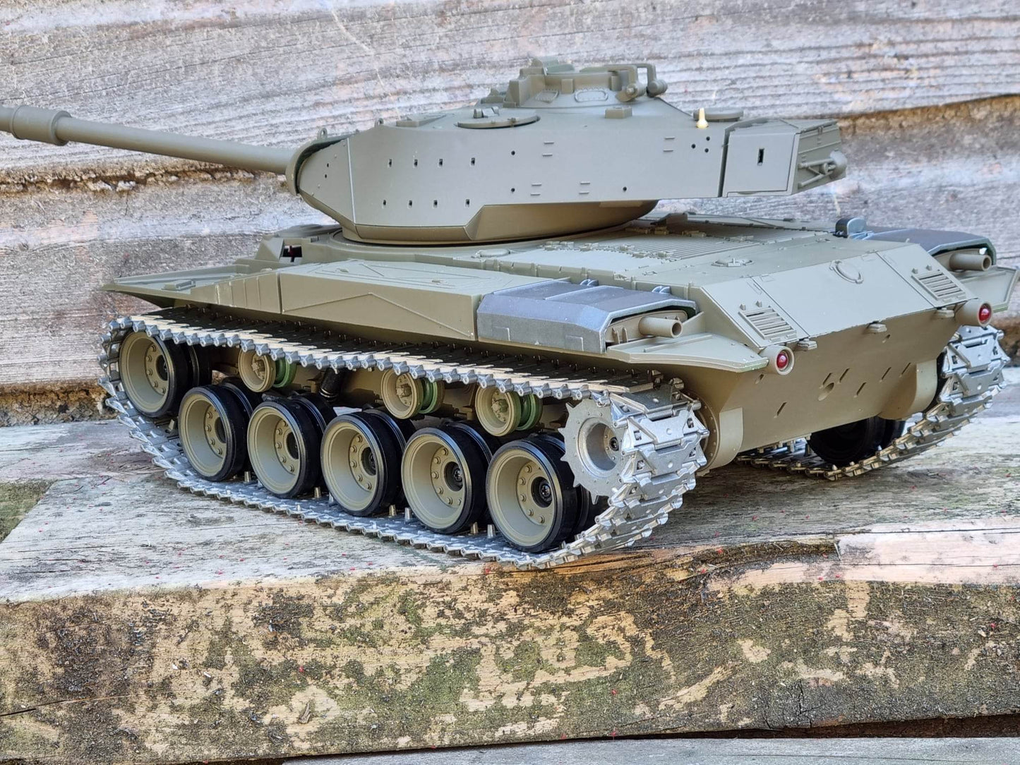 Bulldog 7 Smoke Sound BB Infrared RC Tank
