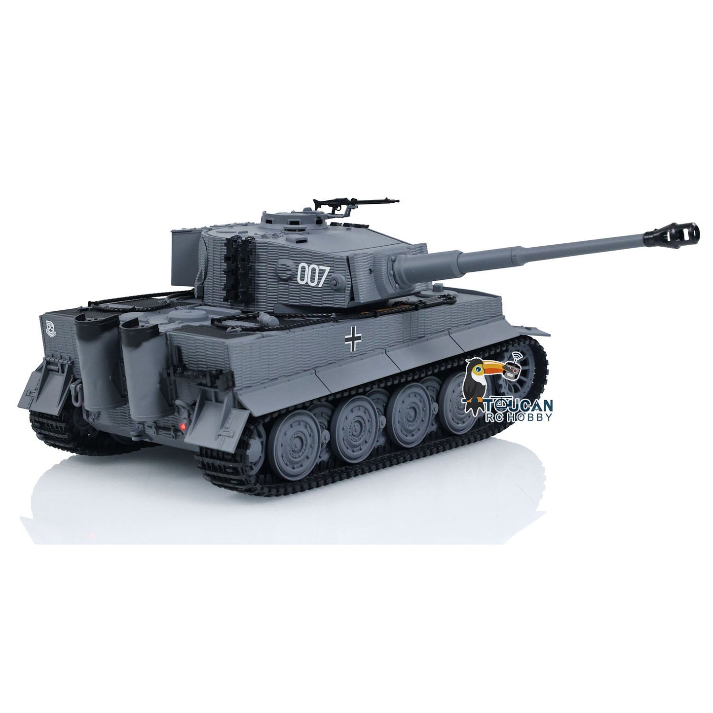 Taigen 1/24 RC Battle Tank Tiger I Remote Control Military Tanks Armored Panzer Infrared Combat USB Assembled Painted 217 007