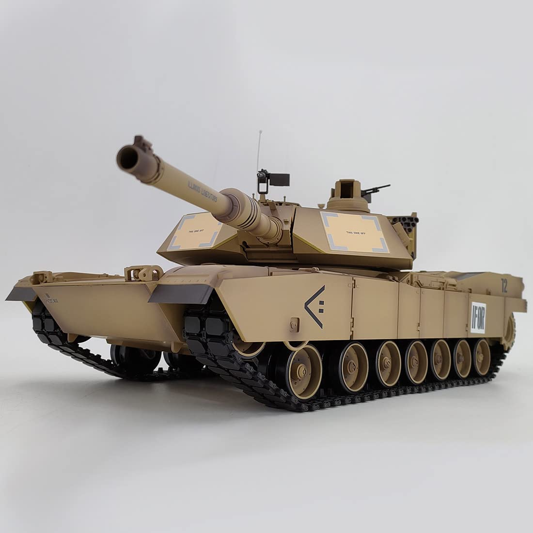 RC Tank 1:16 Scale Model Heng Long Abrams BB Firing Airsoft Smoke Sound Version 6.0s Infrared M1A2