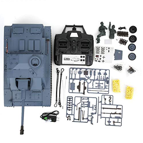 RC Model Tank G grey BB+IR (metal tracks) PRO upgraded version