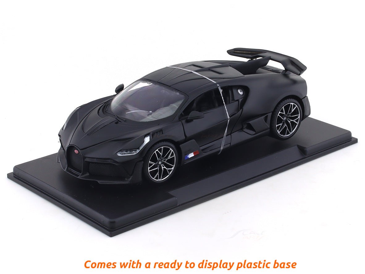 Bugatti Divo Black 1:24 Maisto diecast alloy scale model car