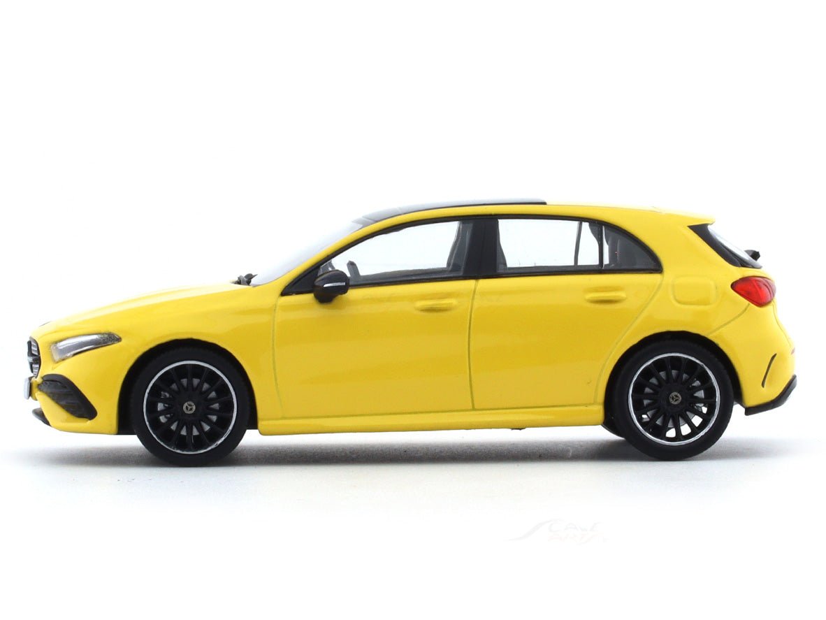 Mercedes-Benz A-Class W177 yellow 1:43 Spark diecast scale model car collectible