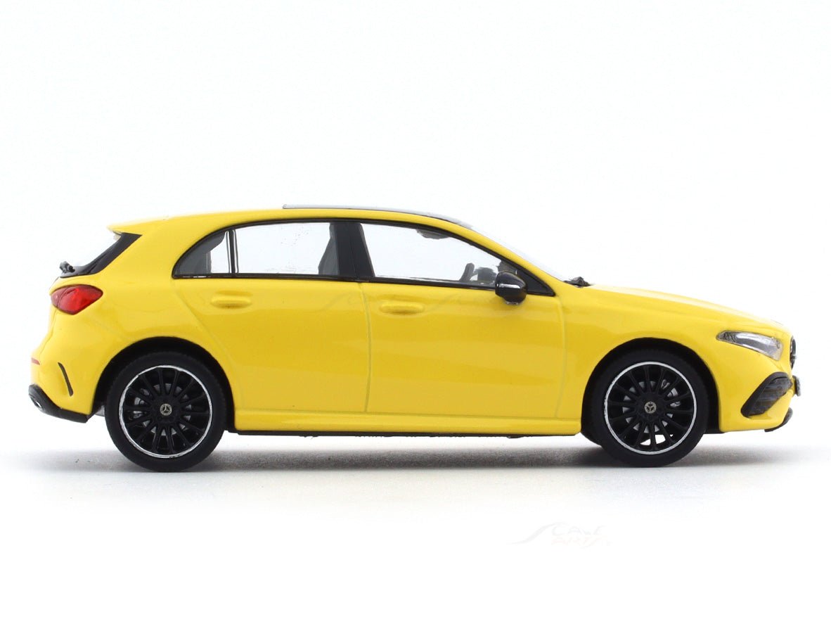 Mercedes-Benz A-Class W177 yellow 1:43 Spark diecast scale model car collectible