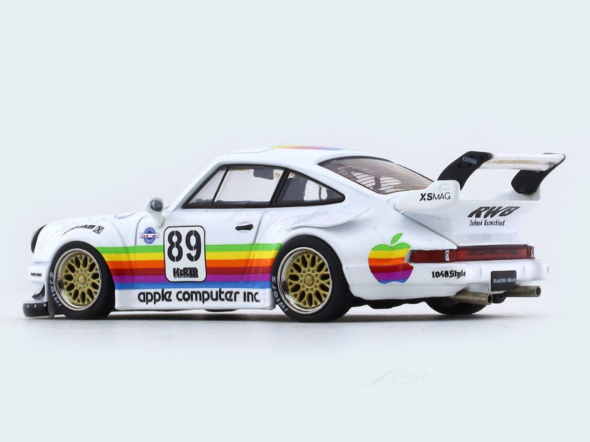 Porsche 911 930 RWB Apple 1:64 Model Collect diecast scale model collectible