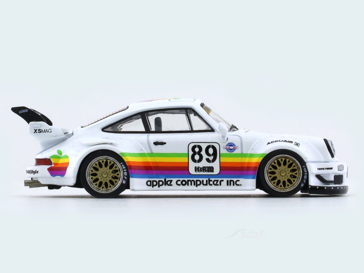 Porsche 911 930 RWB Apple 1:64 Model Collect diecast scale model collectible