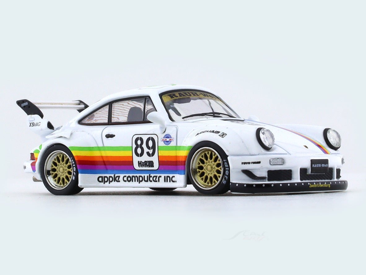 Porsche 911 930 RWB Apple 1:64 Model Collect diecast scale model collectible