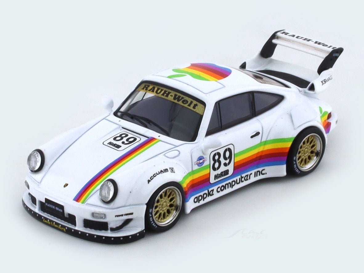 Porsche 911 930 RWB Apple 1:64 Model Collect diecast scale model collectible