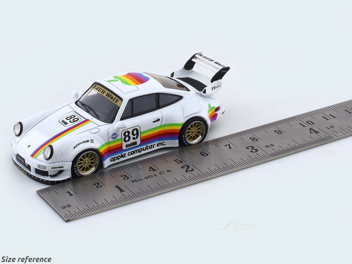 Porsche 911 930 RWB Apple 1:64 Model Collect diecast scale model collectible