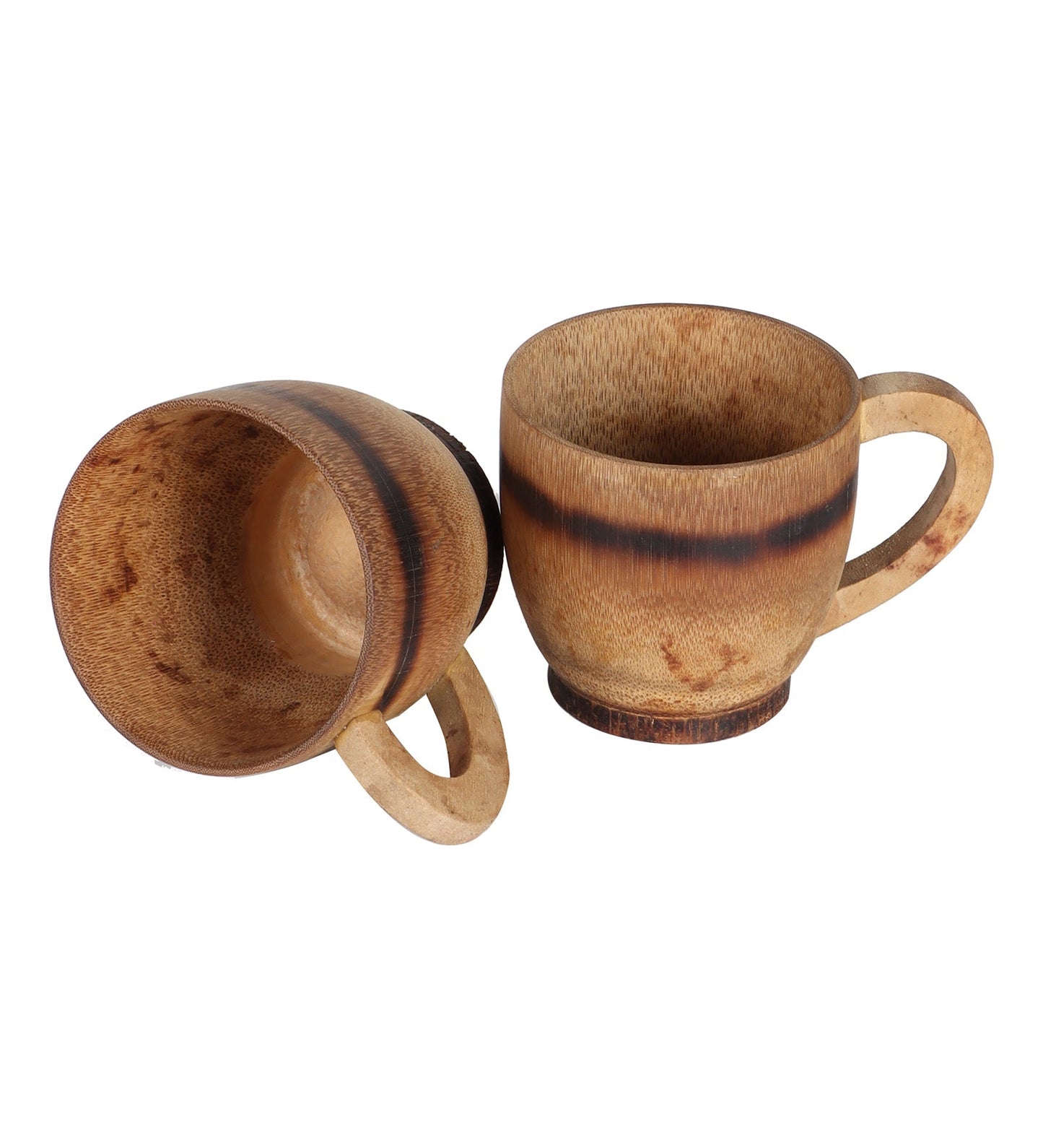 Natural Bamboo Tray With Tea Cups