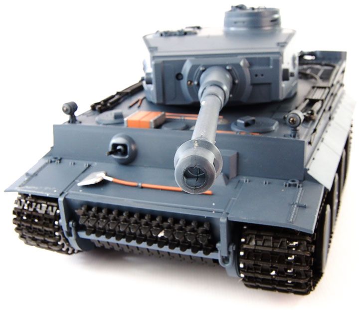 Tank Tiger Long 1:16, Smoke, Sound, BB Shot Function + IR, 2,4 Ghz metal suspension
