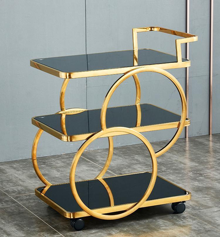 The Gold Bar Cart