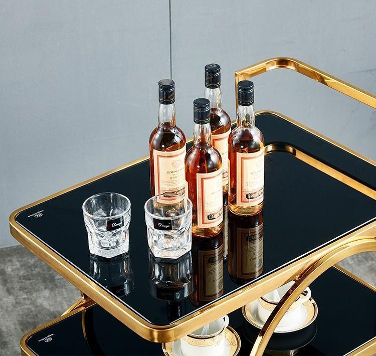 The Gold Bar Cart