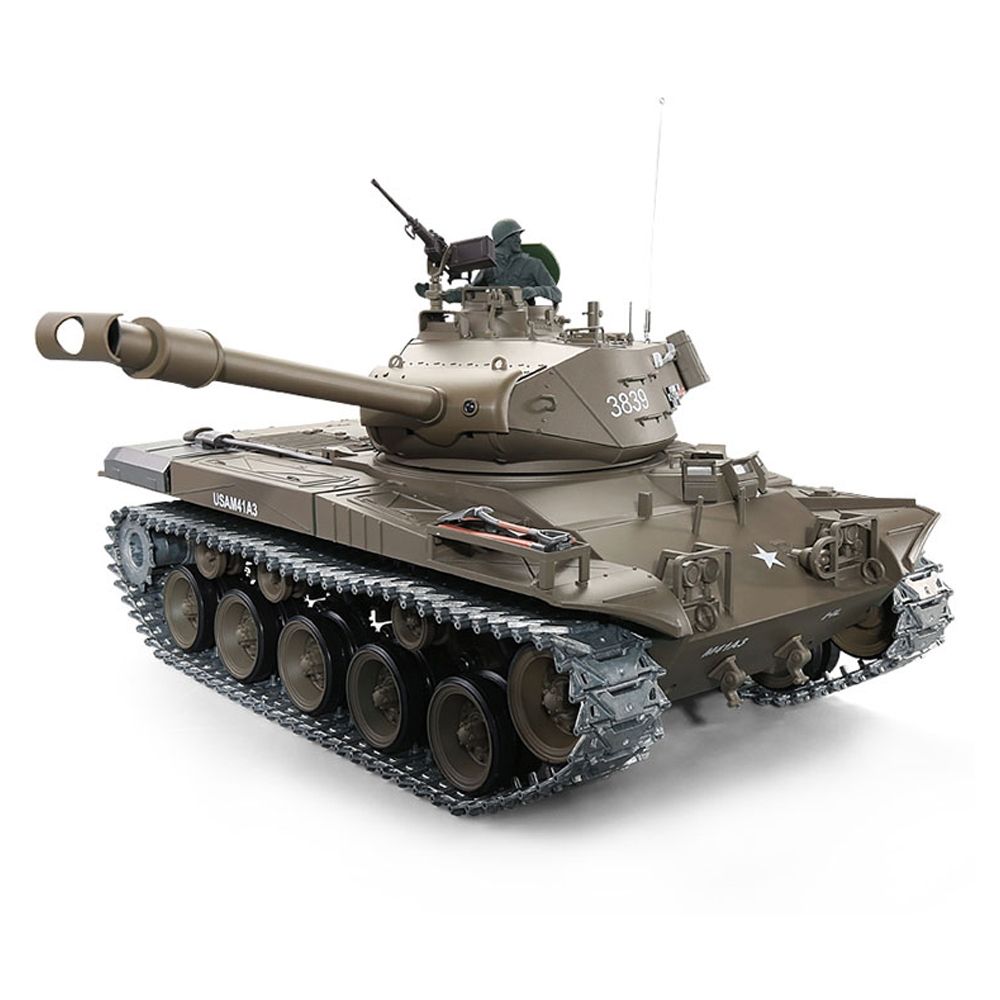 Bulldog 7 Smoke Sound BB Infrared RC Tank